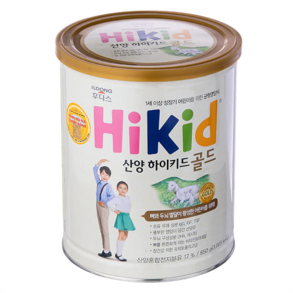 Sữa dê Hikid 650g (1-9 tuổi)