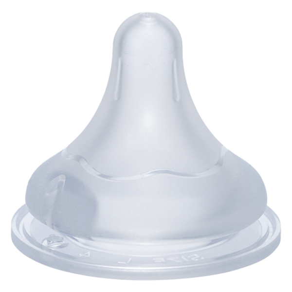 Núm ty Pigeon silicone siêu mềm plus WN3 phiên bản Nhật (L)