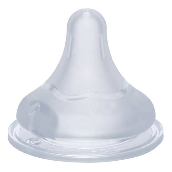 Núm ty Pigeon silicone siêu mềm plus WN3 phiên bản Nhật (M)