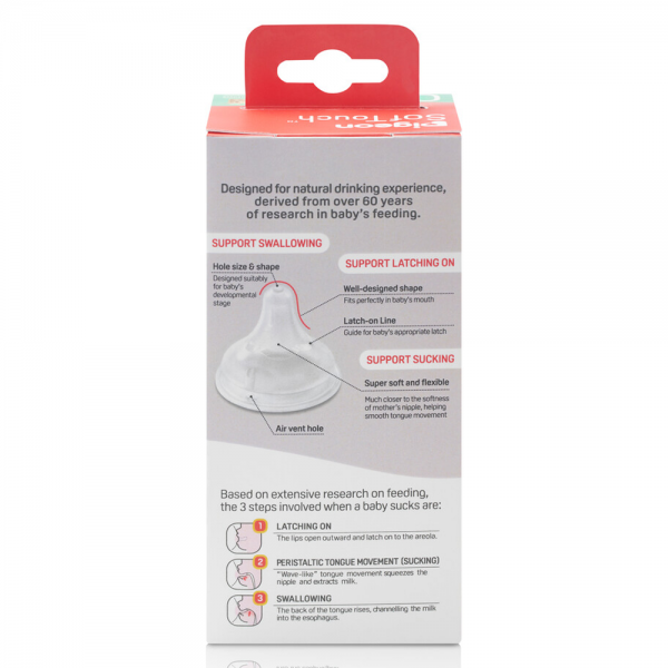 Bình sữa Pigeon Softouch PP Plus WN3 160 ml (SS)