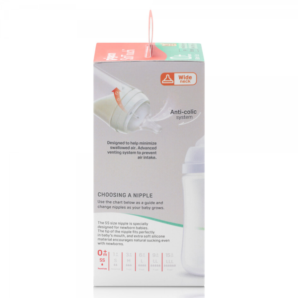 Bình sữa Pigeon Softouch PP Plus WN3 160 ml (SS)