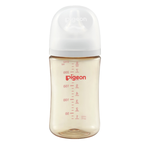 Bình sữa Pigeon Softouch PPSU Plus WN3 240 ml (M)