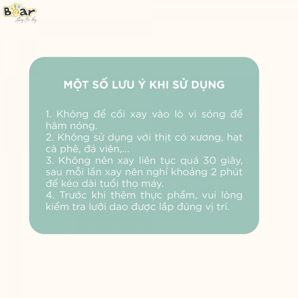 Máy xay 0.6L Bear (GR-B06V1)