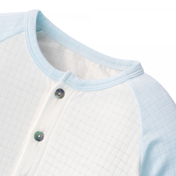 Bộ tính năng dài chống muỗi, HT San Hô Animo VĐ523010 (0-24M,Xanh Ngọc)