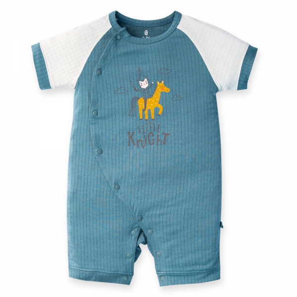 Bodysuit tính năng đùi chống muỗi, HT Hiệp Sĩ Animo VĐ523017 (3-12M,Xanh lá)