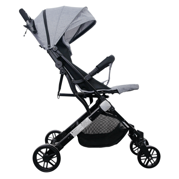 Xe đẩy du lịch gấp gọn tích hợp tay kéo Mastela HN-275 (màu ghi)