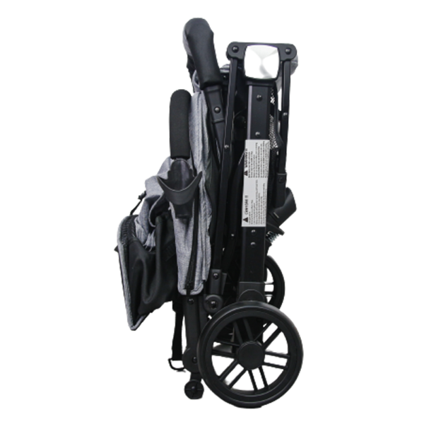 Xe đẩy du lịch gấp gọn tích hợp tay kéo Mastela HN-275 (màu ghi)