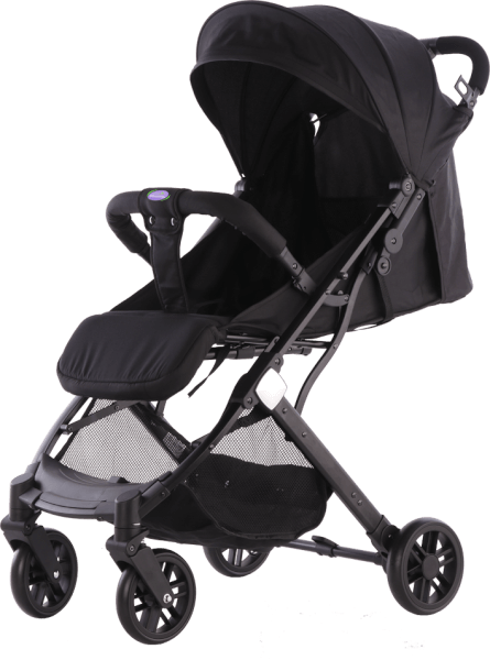 Xe đẩy du lịch gấp gọn tích hợp tay kéo Mastela HN-275 (màu đen)