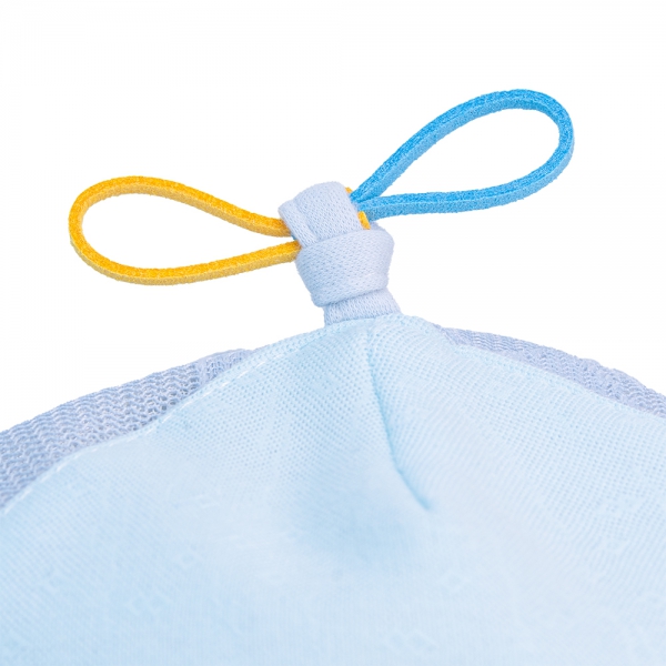 Nón lưỡi trai khăn voan bé trai Animo A2303_MN008 (46cm, Xanh)