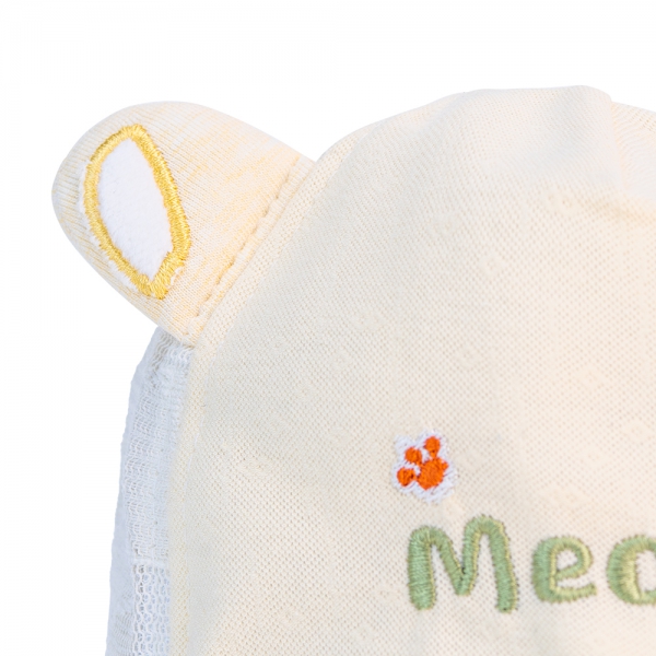 Nón lưỡi trai khăn voan bé trai Animo A2303_MN006 (48cm, Vàng)