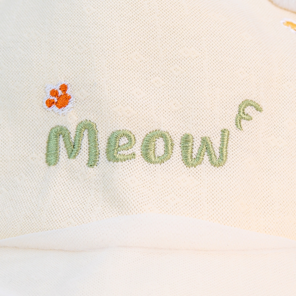 Nón lưỡi trai khăn voan bé trai Animo A2303_MN006 (48cm, Vàng)