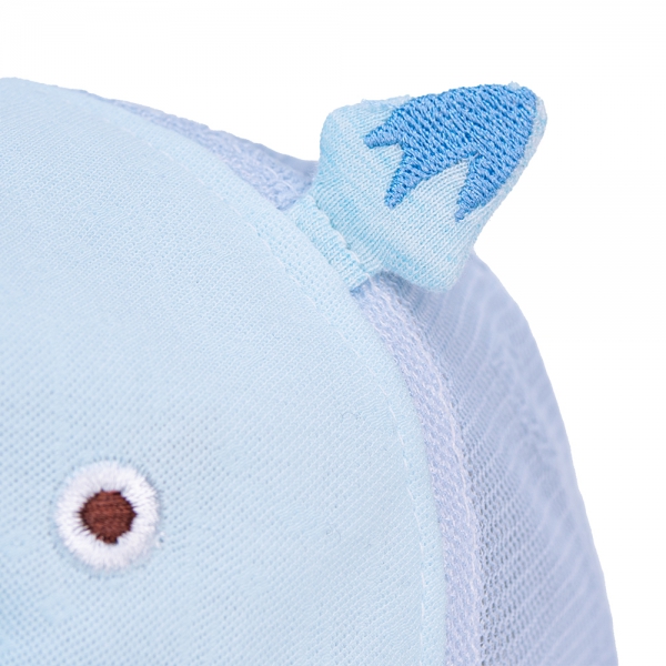 Nón lưỡi trai khăn voan bé trai Animo A2303_MN005 (48cm, Xanh)