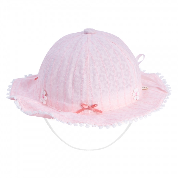 Nón vành tròn bé gái Animo A2303_JK017 (48cm,Hồng)