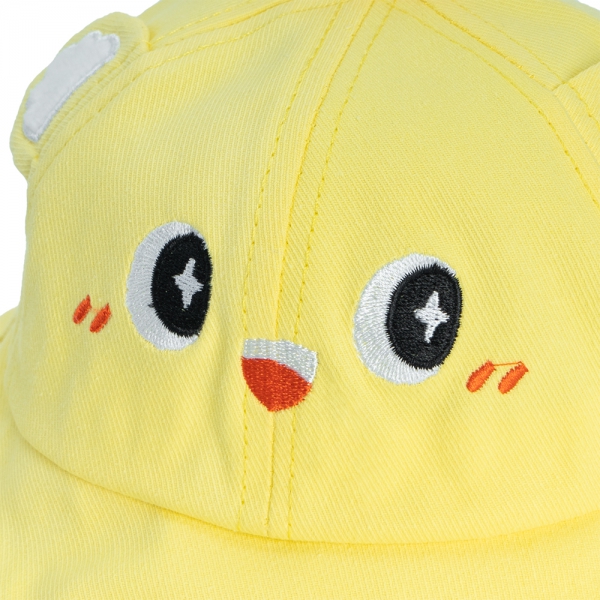 Nón vành tròn bé gái Animo A2303_JK016 (50cm,Vàng)