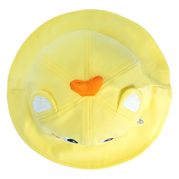 Nón vành tròn bé gái Animo A2303_JK016 (50cm,Vàng)