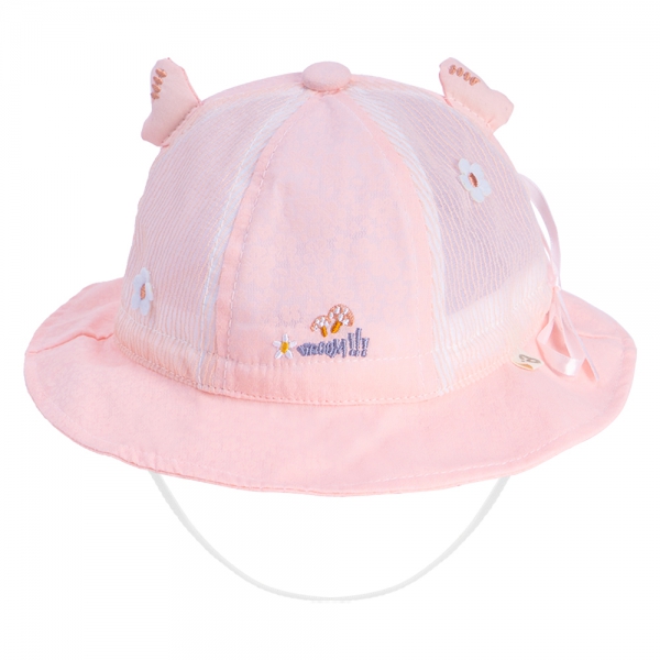 Nón vành tròn bé gái Animo A2303_JK013 (53cm,Hồng)