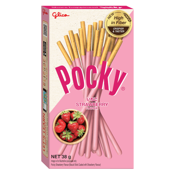Bánh que Pocky vị dâu