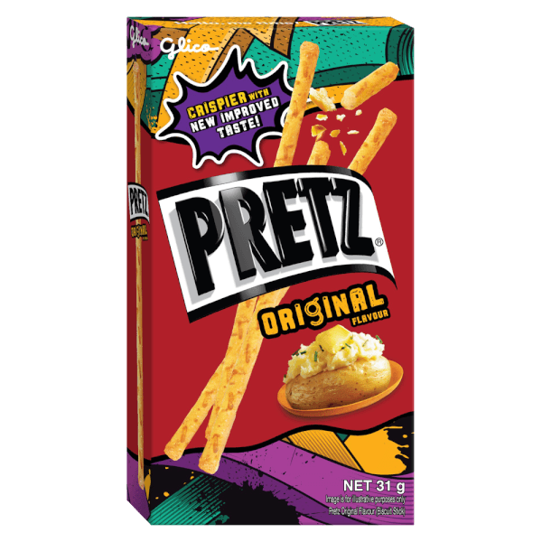 Bánh que Pretz vị truyền thống 31g