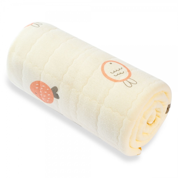 Chăn vải chần bông 3 lớp Animo B2306_MN002 (85x85cm,Kem)