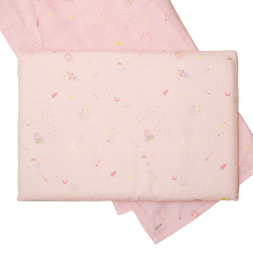 Gối cao su non cho bé NOUS T2112_NU005 (Hồng nhạt)