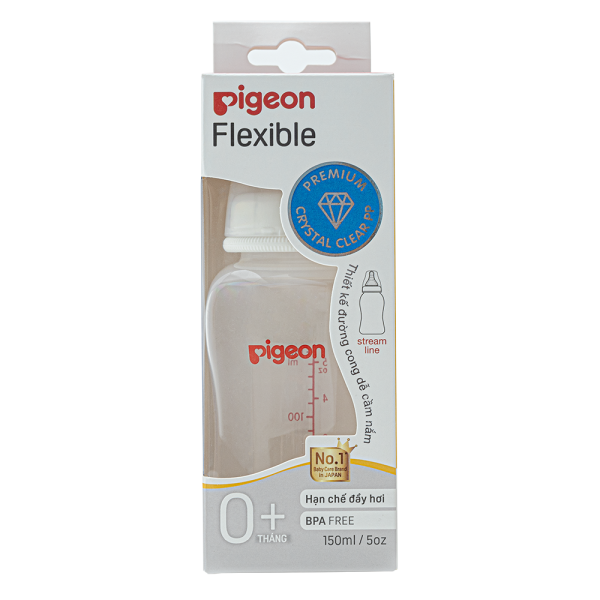 Bình sữa Pigeon Streamline 150ml (mẫu mới)