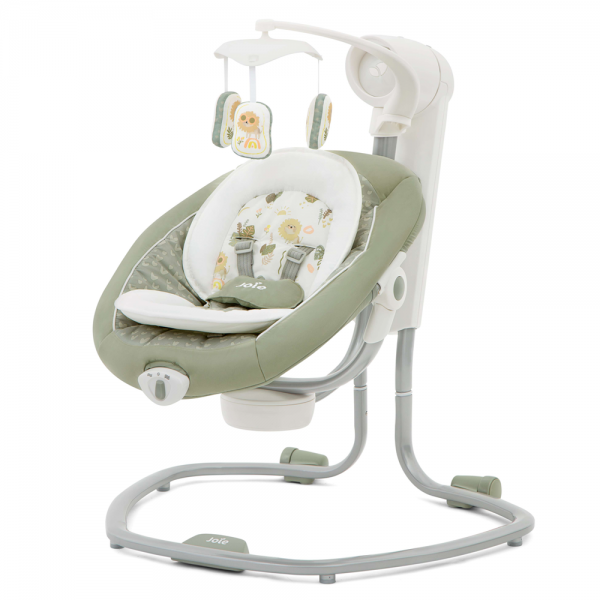 Nôi đưa trẻ em Joie Serina Swivel Leo