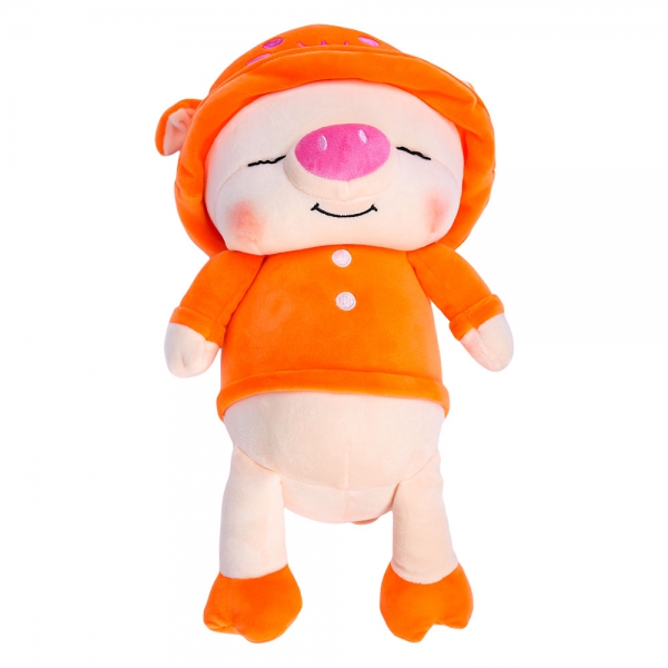 Thú bông Heo Đội Nón Áo Thêu (TM) *Sản phẩm giao màu ngẫu nhiên*