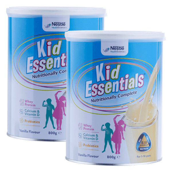Combo 2 Thực phẩm bổ sung dinh dưỡng dành cho trẻ từ 1 đến 10 tuổi Kid Essentials Nutritionally Complete vị vani