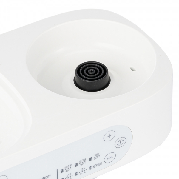 Bình đun và tiệt trùng sấy khô Boboduck F6238 (trắng)