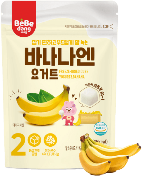 Sữa Chua Sấy Bebedang Vị Chuối