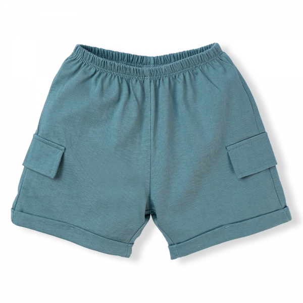 Bộ bé trai ngắn BST Khủng Long Animo HN623012 (6M-6Y,Xanh)