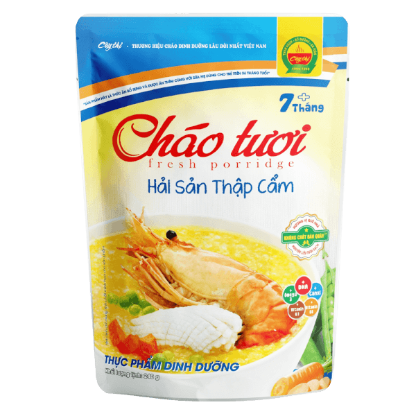 Cháo tươi hải sản thập cẩm Cây Thị (Giao bao bì ngẫu nhiên)