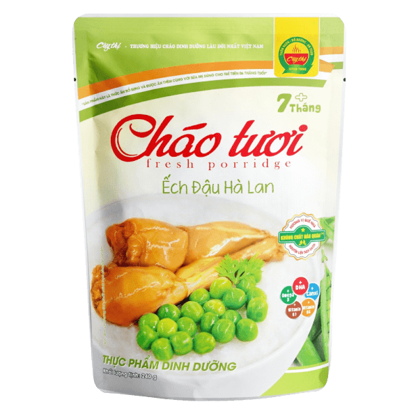 Cháo tươi ếch đậu hà lan Cây Thị (Giao bao bì ngẫu nhiên)