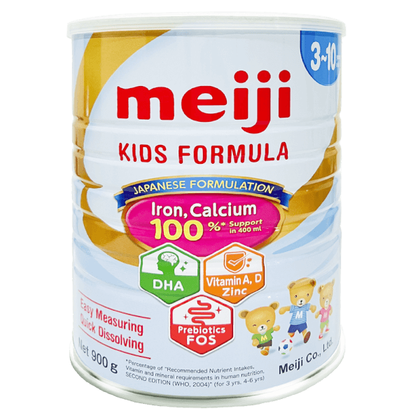 Combo 2 Thực phẩm bổ sung Meiji Kids Formula 900g (3-10 tuổi)