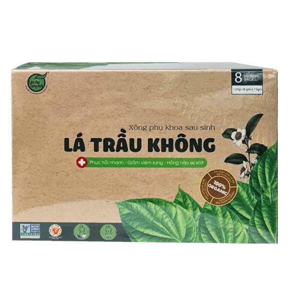 Xông phụ khoa lá trầu không 120g