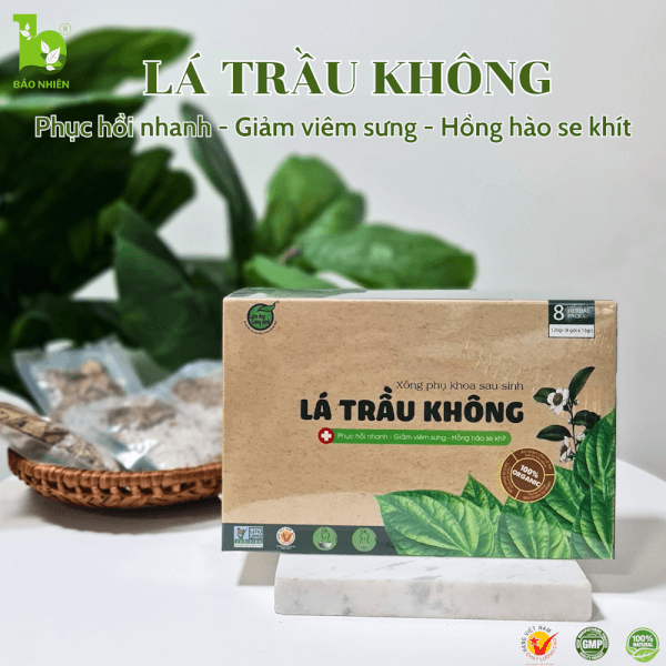 Xông phụ khoa lá trầu không 120g
