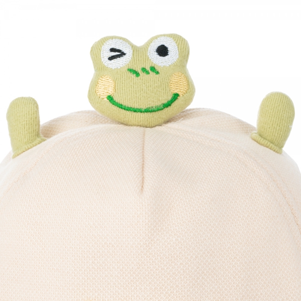 Nón em bé trai lưỡi trai Animo A2306_MN006 (47cm,Kem)