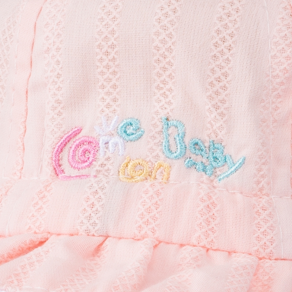 Nón em bé gái vành tròn Animo A2306_MN004 (46cm,Hồng)