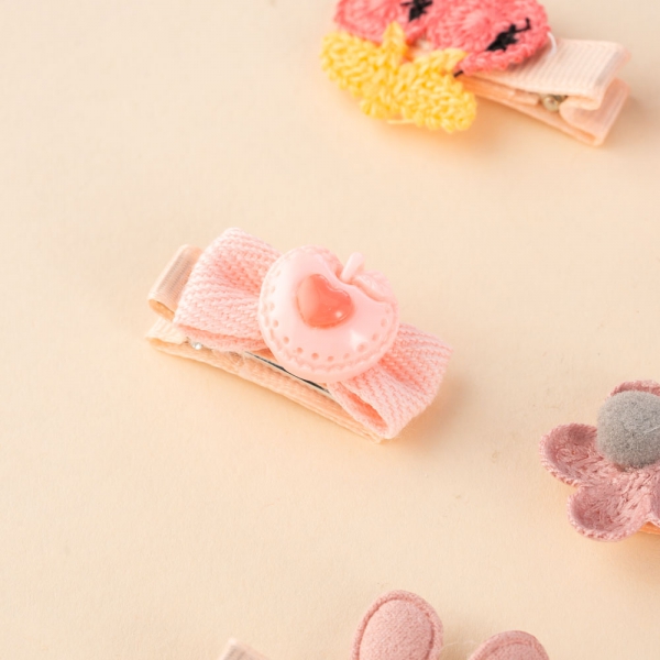 Set kẹp tóc 8 món Animo A2306_MN015 (Hồng)