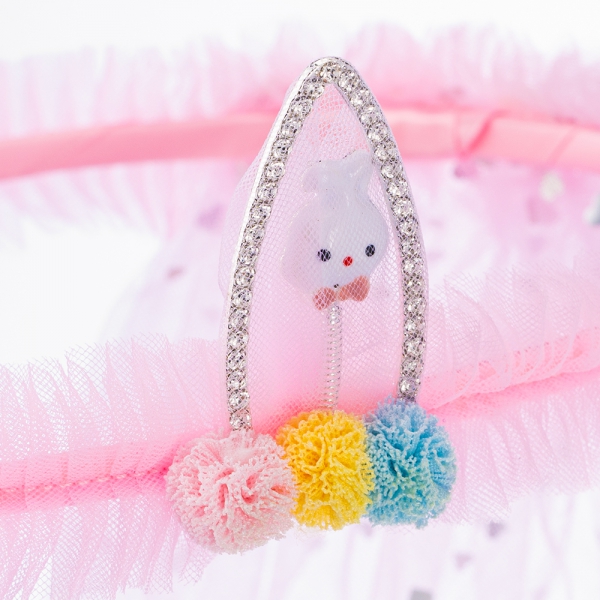 Vòng cài đầu tai mèo Animo A2306_MN008 (Hồng)