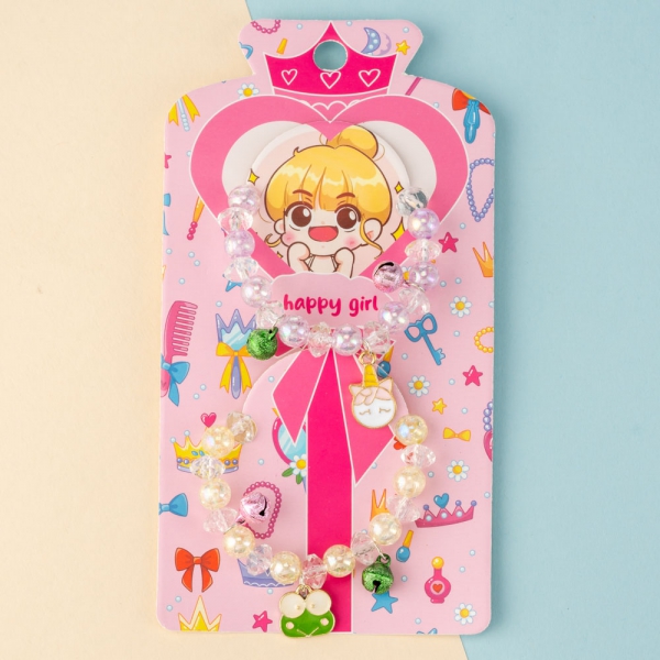 Combo 2 vòng tay lục lạc cho bé Animo A2306_MN010 (Tím_Xanh lá nhạt)