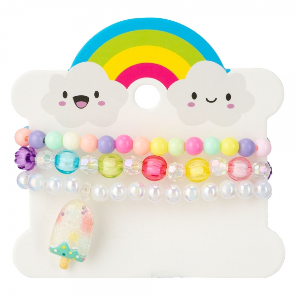 Set 3 vòng tay hình que kem Animo A2305_MN012 (Nhiều màu)