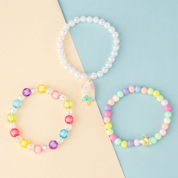 Set 3 vòng tay hình que kem Animo A2305_MN012 (Nhiều màu)