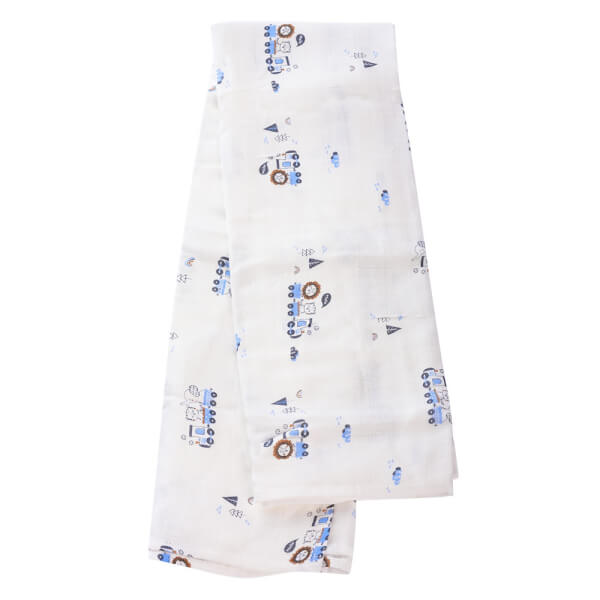 Combo 2 Khăn gạc tắm sợi tre 2 lớp Animo T2304_NBA006 (90x90cm,1 cái) (giao màu ngẫu nhiên)