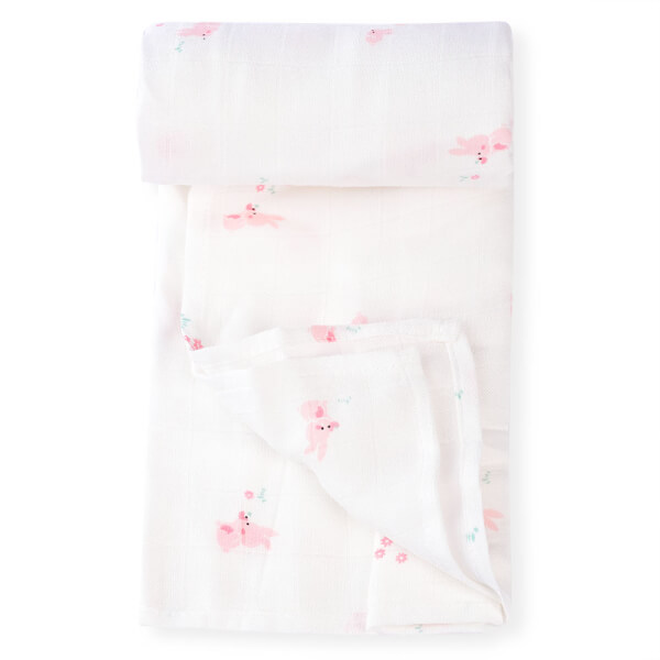 Khăn gạc tắm sợi tre 2 lớp Animo T2304_NBA005 (60x120cm,1 cái) (giao màu ngẫu nhiên)