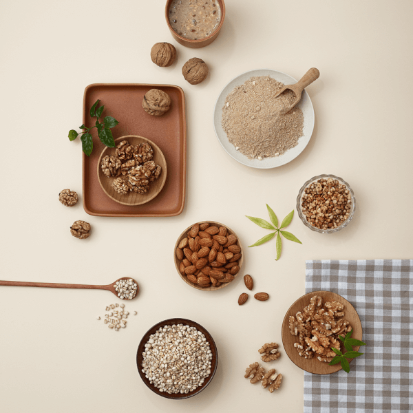 Bột Ngũ Cốc Óc Chó Hạnh Nhân Damtuh 900g