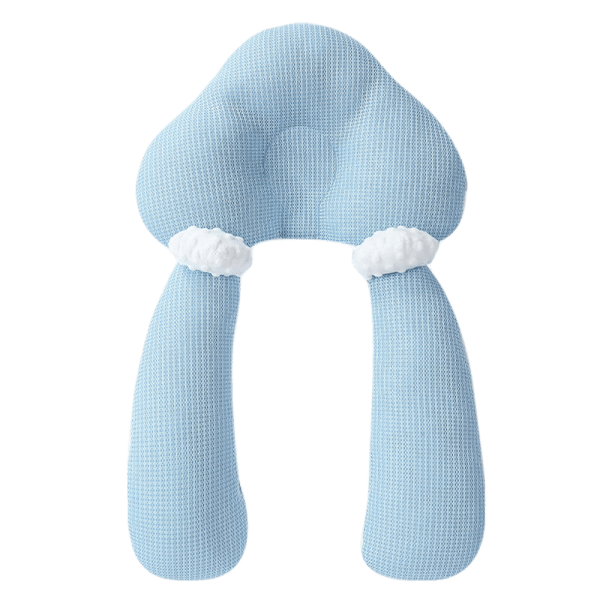 Gối chặn chữ U đa năng, chống bẹp đầu cho bé Animo B2306_MN005 (46x70cm,Xanh)