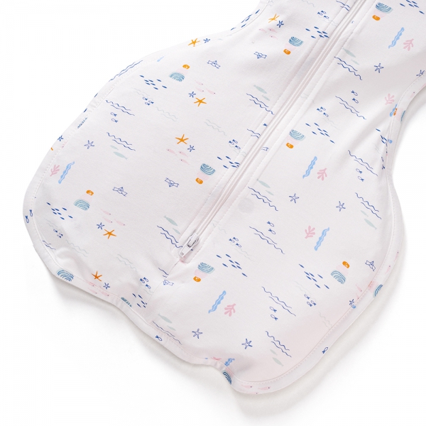 Nhộng chũn sợi tre kháng khuẩn Animo VD423035 (NB,Trắng)