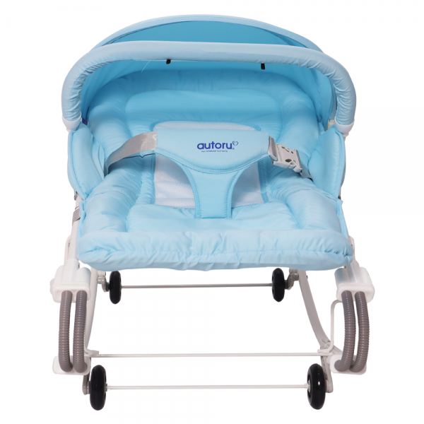 Xe nhún ăn bột có mui Autoru FCF2-M (Xanh Mint)