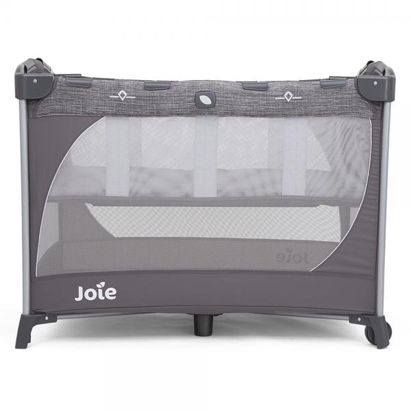 Giường cũi trẻ em Joie Commuter Change & Snooze Linen Gray